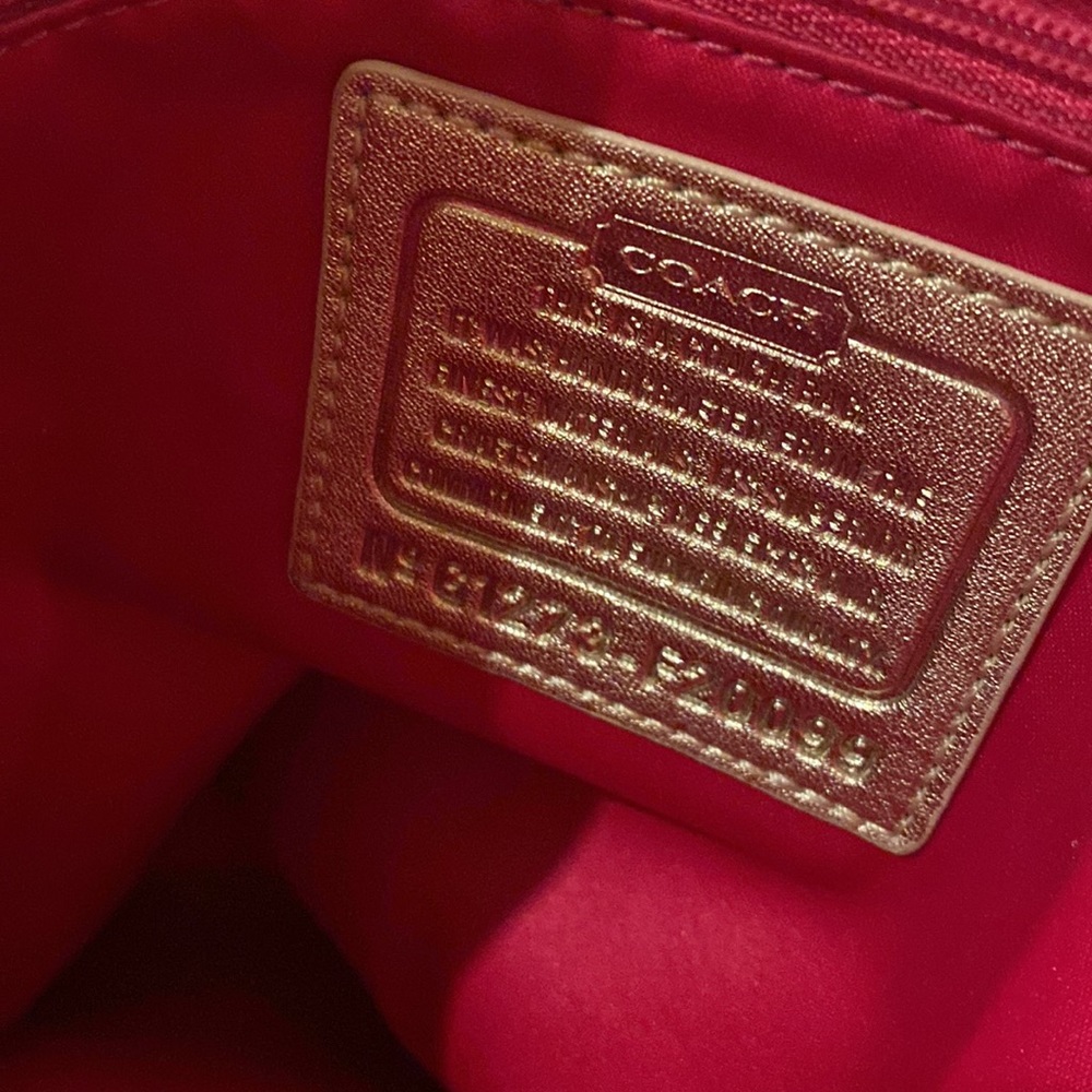 Coach Daisy Poppy C Appliqué Tote Bag - Picture 7 of 9